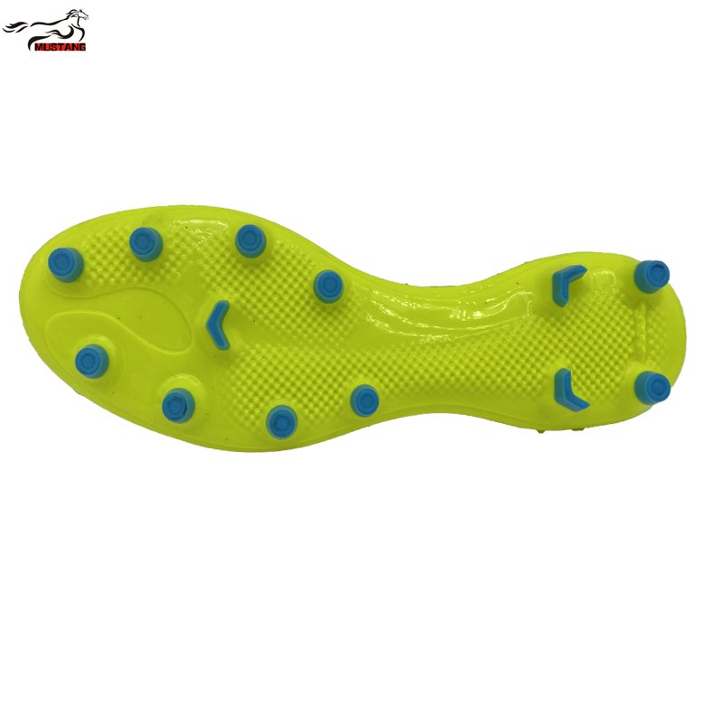 Mustang tpu shoe sole boot football outsole non-slip sole for football shoes jinjiang city direct factory