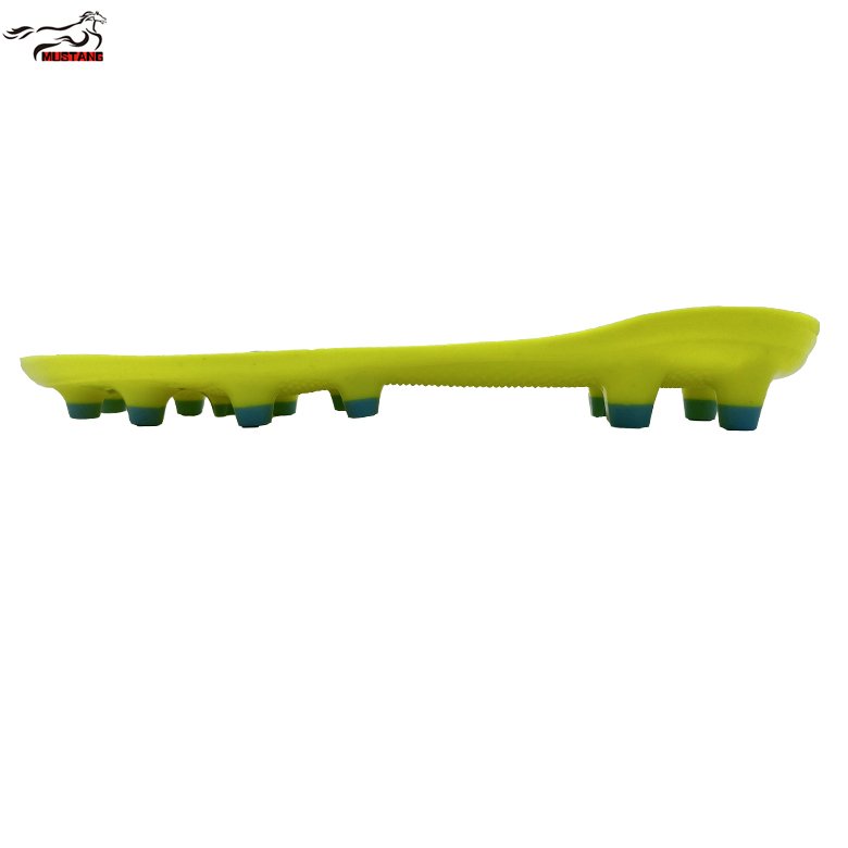 Mustang tpu shoe sole boot football outsole non-slip sole for football shoes jinjiang city direct factory