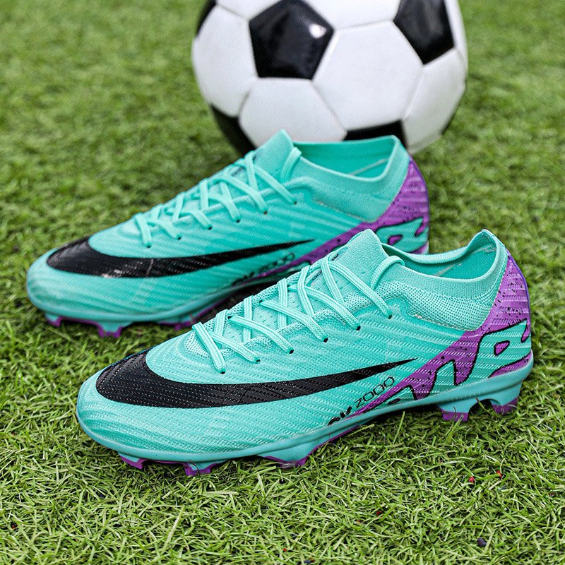 High Quality Professional Soccer Cleats for Kids Custom Logo Outdoor Men's Sport Shoes Football Shoes Rubber Insole