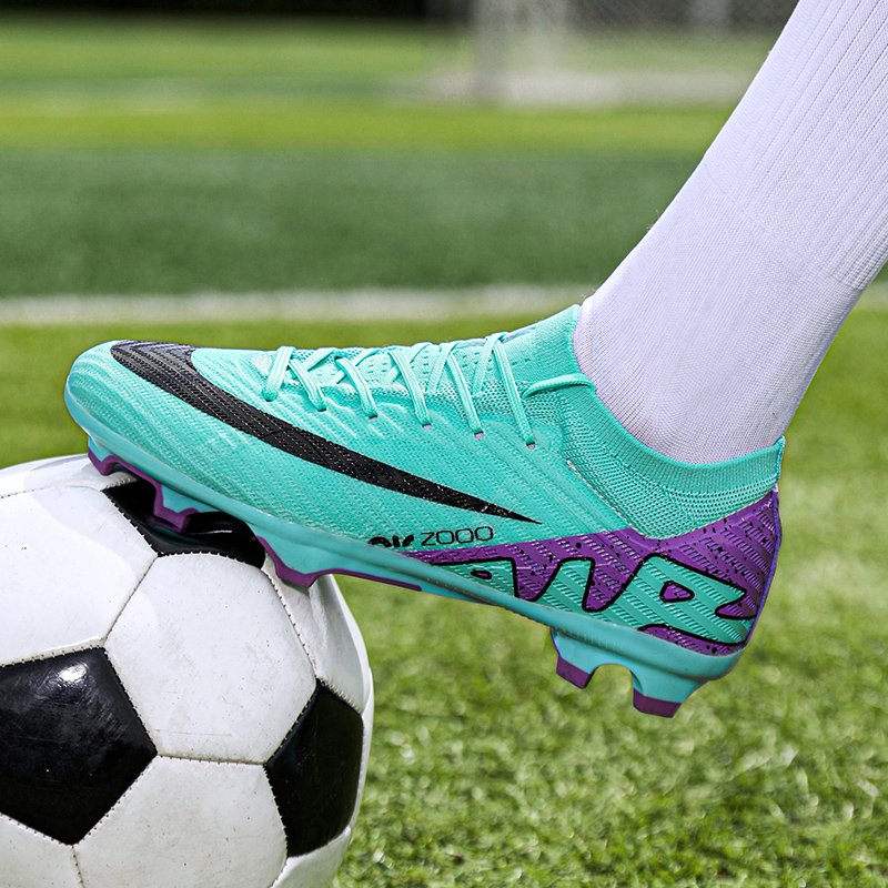 High Quality Professional Soccer Cleats for Kids Custom Logo Outdoor Men's Sport Shoes Football Shoes Rubber Insole