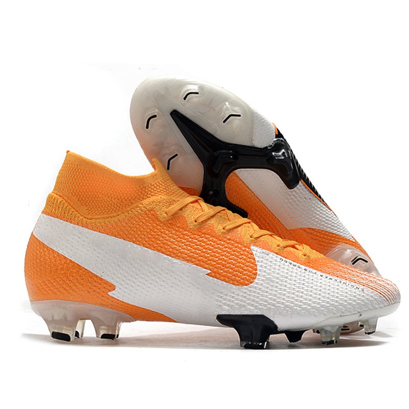 Boys Sports Sneakers Size 39-45 Drop shopping Men Outdoor Shoes High Ankle Boots Kids Soccer Training Football Cleats