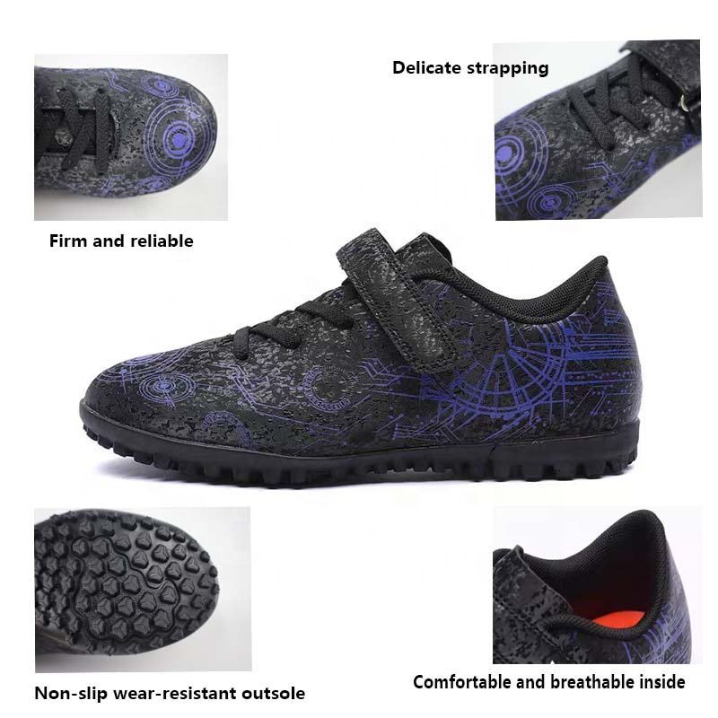 2024 new high quality children's soccer boots training outdoor soccer boots professional match soccer shoes