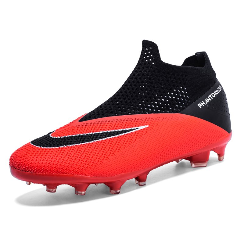 High Ankle FG Spikes Wholesale Cr7 Football Boots size 36-49 Football Cleats Adults Sport Sneakers Soccer Shoes