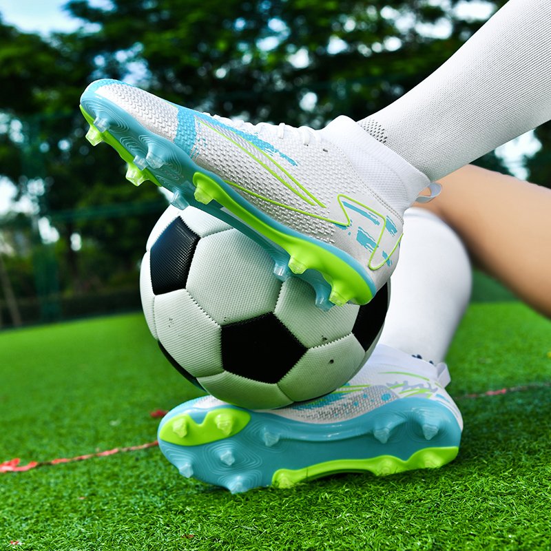 Greatshoes White Soccer Shoes Boys Football Boots,Soccer Boots Men Women Unisex Original Football Shoes