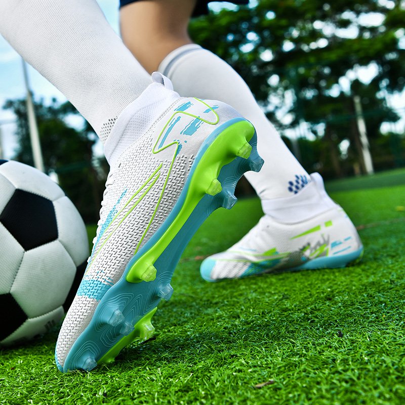 Greatshoes White Soccer Shoes Boys Football Boots,Soccer Boots Men Women Unisex Original Football Shoes