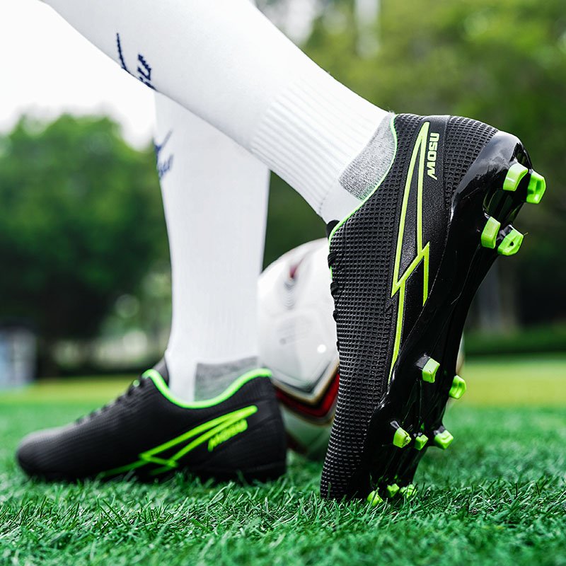 Greatshoes Black Soccer Boots Football Shoes Men Original,Shoes For Futsal Custom Football Colour Boot