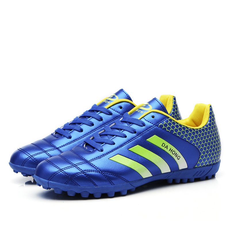 Wholesale Men Women Children Turf Training High Ankle Sport Soccer Shoes Rubber Sole Football Boot