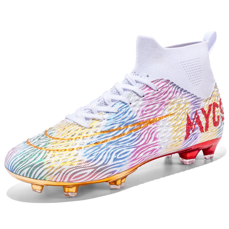 Explosive Long Nail Football Shoes In 3 Colorsmen's Sports Shoes Football Men Used For Wholesale Shoes For Playing Football