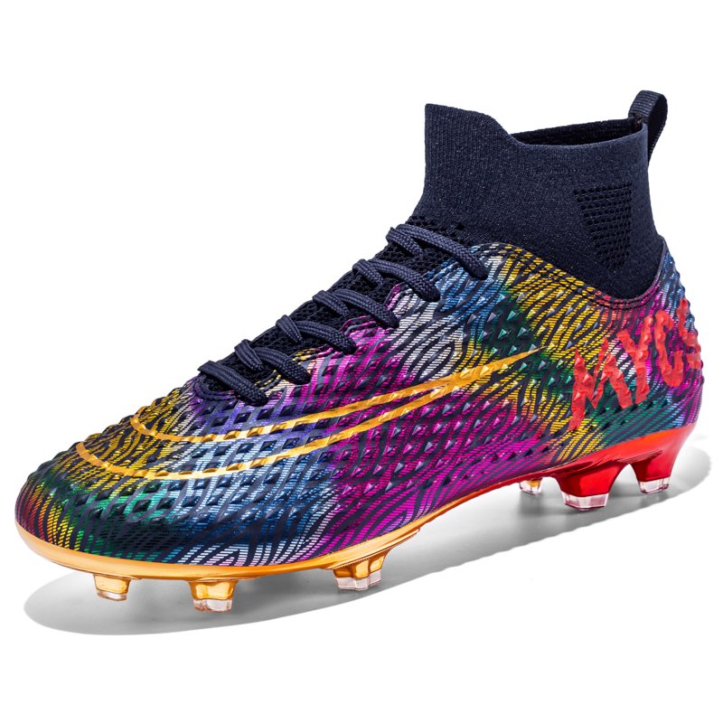Explosive Long Nail Football Shoes In 3 Colorsmen's Sports Shoes Football Men Used For Wholesale Shoes For Playing Football