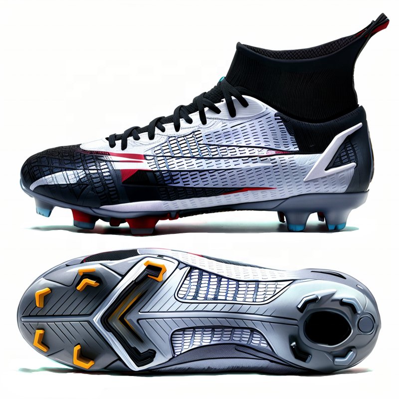 Best price of soccer shoes for men with good quality custom logo shoes
