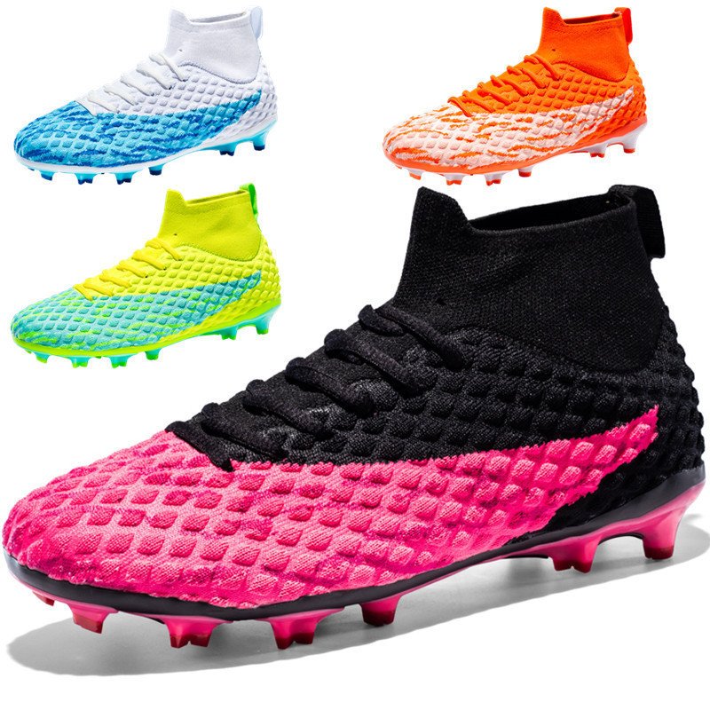 Hot Selling Football Shoes Non-slip Breathable Soccer Shoes Outdoor Sport Sneakers Men Brand Football Boots Sale