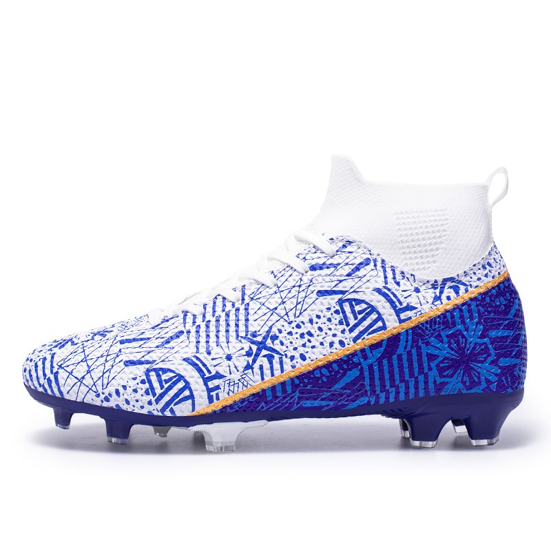 Hot Sale Men's Football Shoes Big Size Turf Sport Cleats with Genuine Leather Lining All Seasons-for Summer Winter Spring Autumn