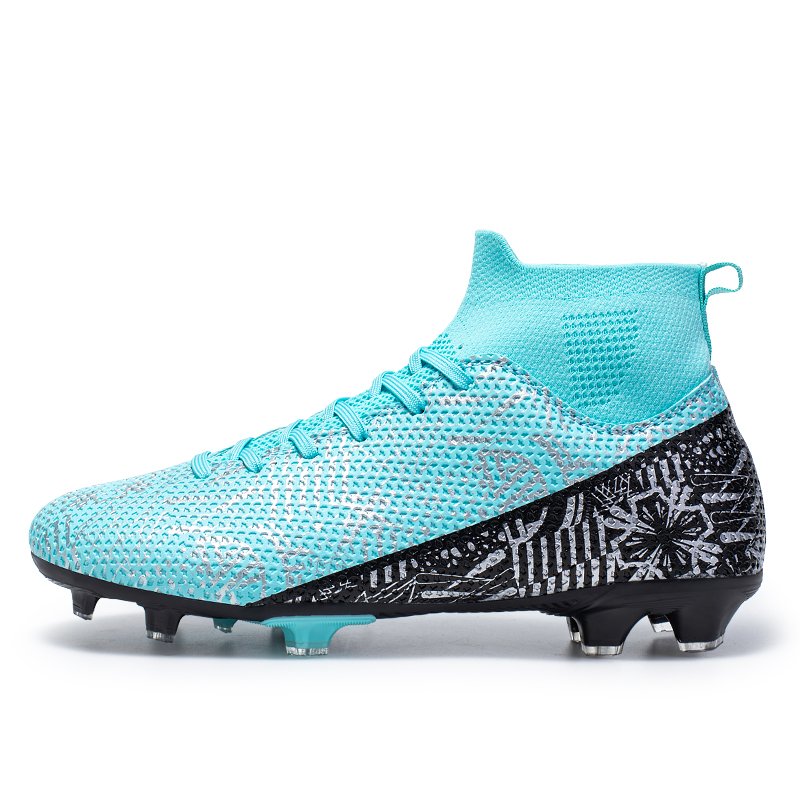 Hot Sale Men's Football Shoes Big Size Turf Sport Cleats with Genuine Leather Lining All Seasons-for Summer Winter Spring Autumn