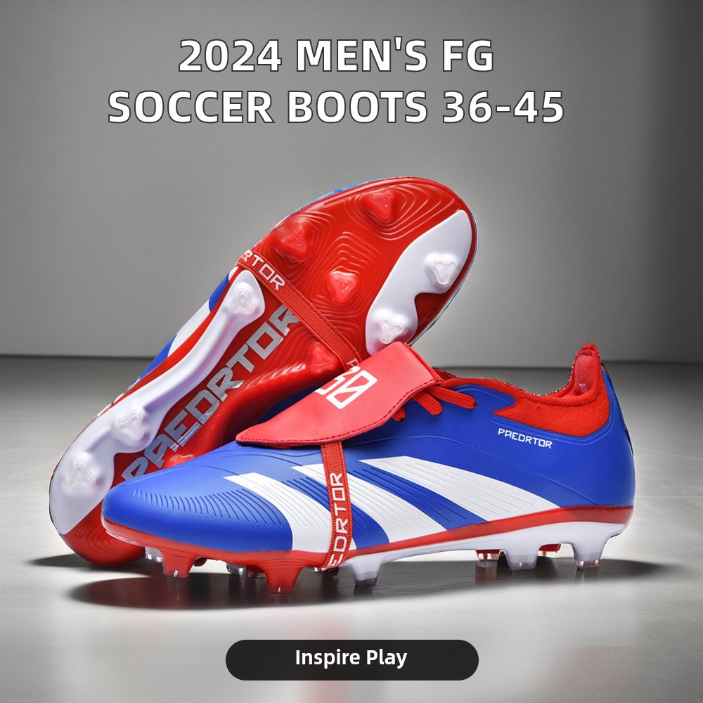 2024 Factory High Quality Men's FG Grass Training Football Boots New Soccer Shoes for Summer Winter Spring Sizes 36-45