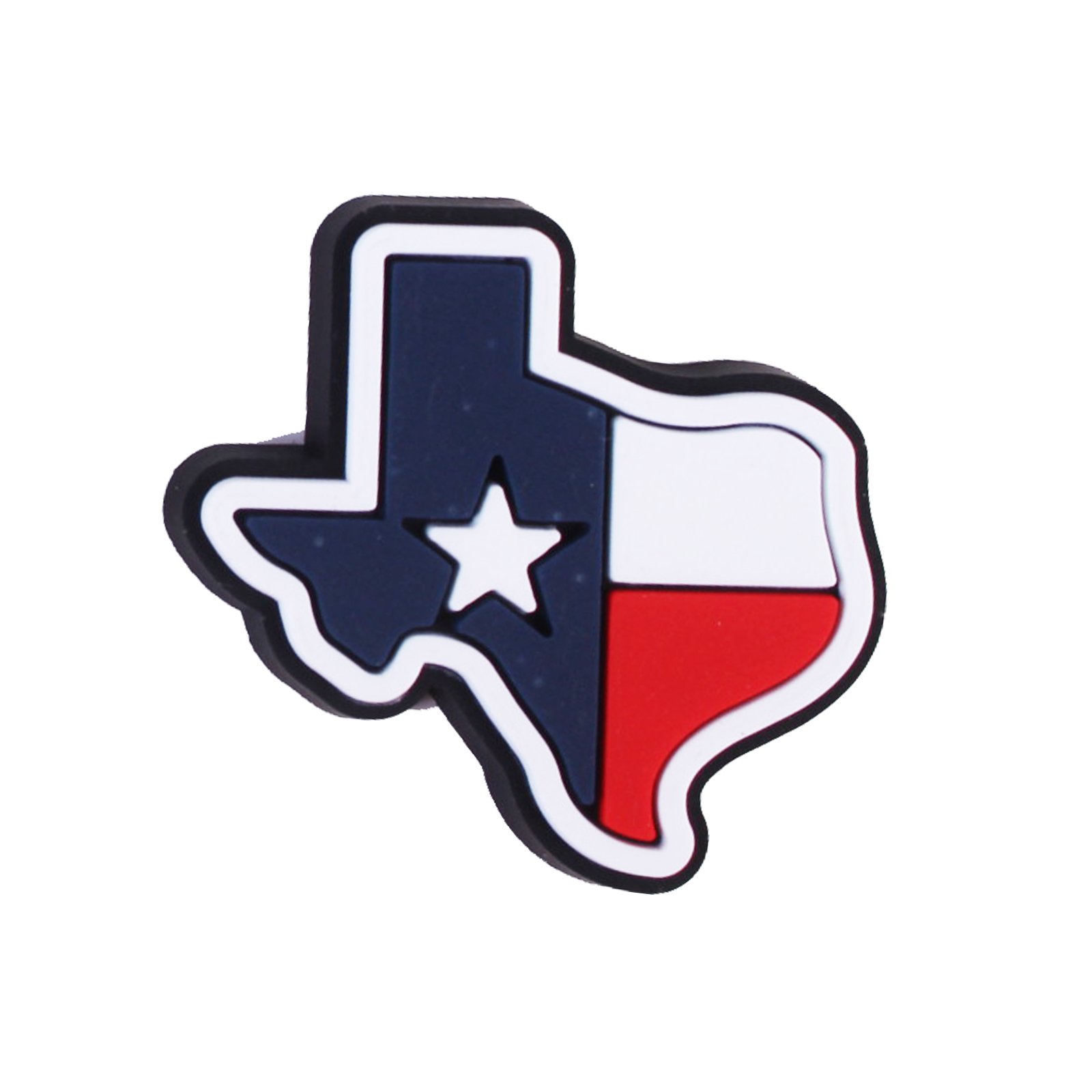 Regional Culture 2023 New Arrival Wholesale PVC Design Absorbing Texas Cowboy Shoe Charms Decorations Accessories Ornaments