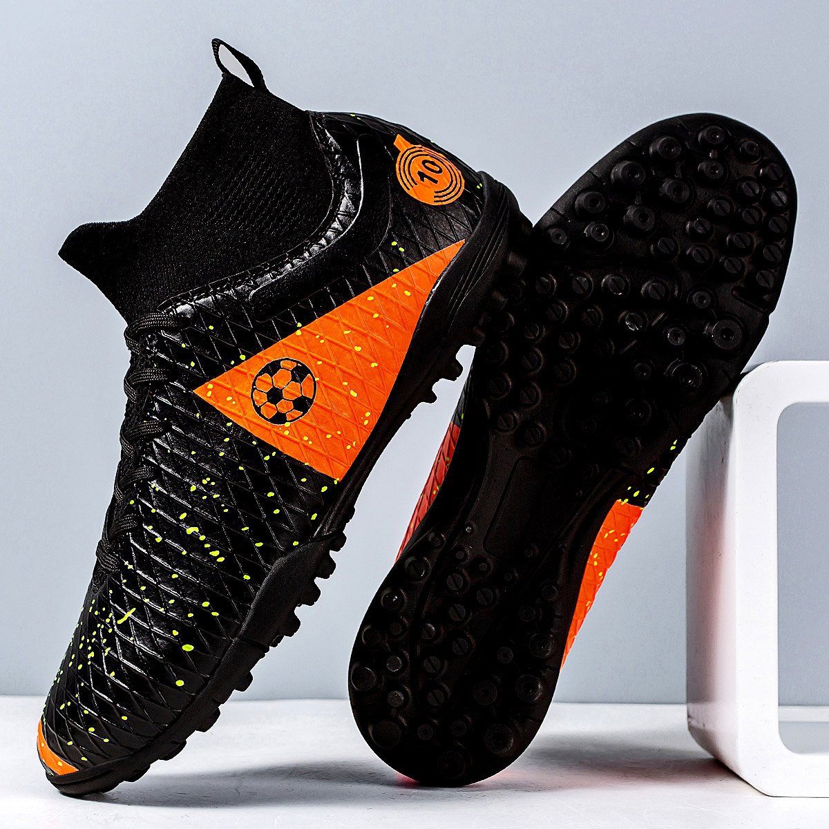 2024 Factory Wholesale high quality Design Outdoor Indoor High-top comfort Training Turf Football Boots Soccer Shoes For Men
