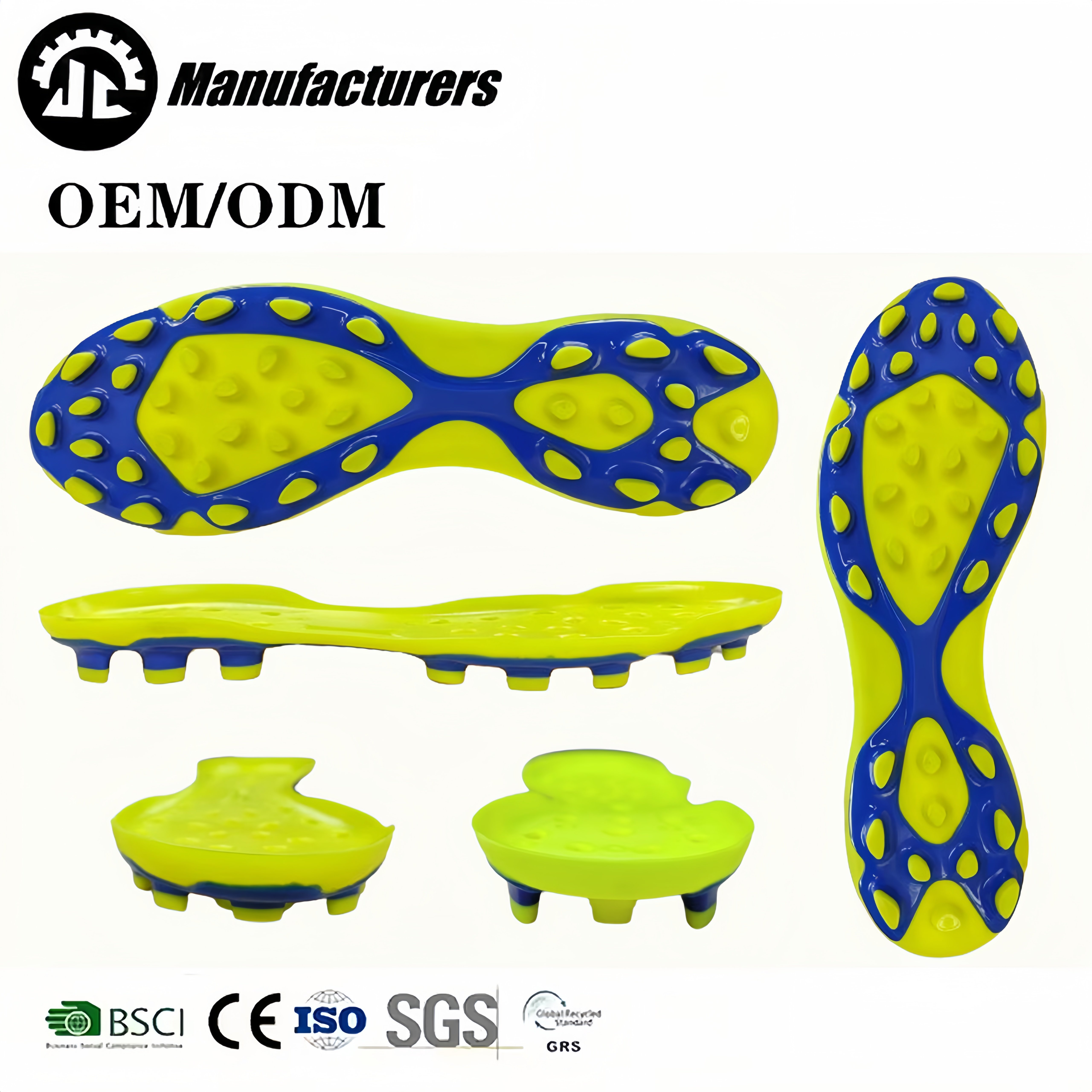 Wholesale kids soccer soles Student AG HG soccer shoes match training soles