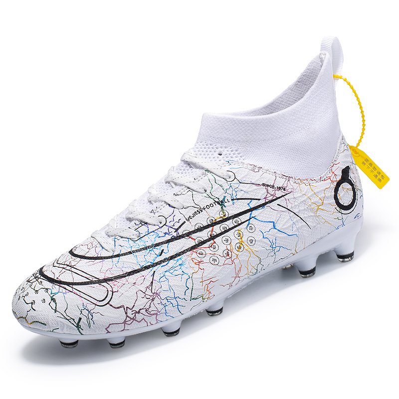 High-Quality Custom Soccer Cleat Hot Selling Fg/Tf Futebol Running Athletic Waterproof Turf Anti Slip Man Women Soccer Shoes