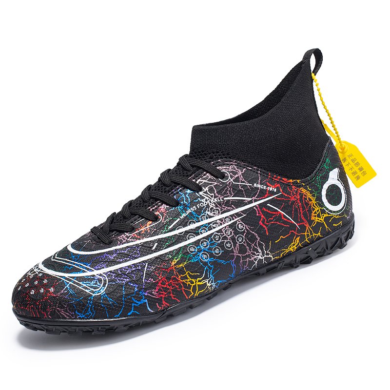 High-Quality Custom Soccer Cleat Hot Selling Fg/Tf Futebol Running Athletic Waterproof Turf Anti Slip Man Women Soccer Shoes