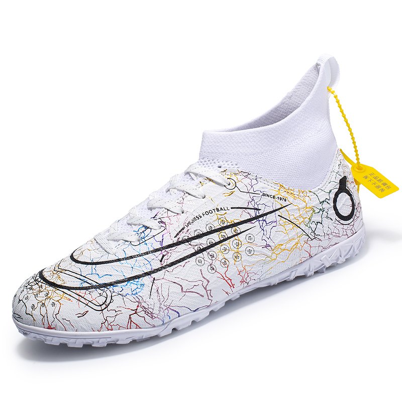 High-Quality Custom Soccer Cleat Hot Selling Fg/Tf Futebol Running Athletic Waterproof Turf Anti Slip Man Women Soccer Shoes