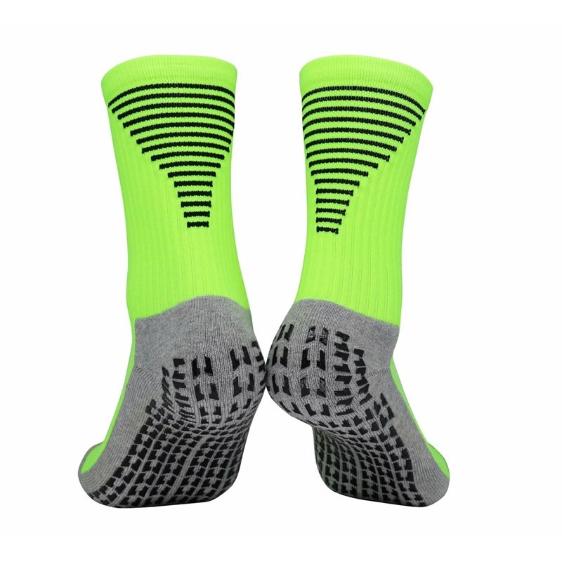 L&J Shoe High Quality Men's Socks Custom Anti Slip Grip Socks Soccer Men football Sports Socks