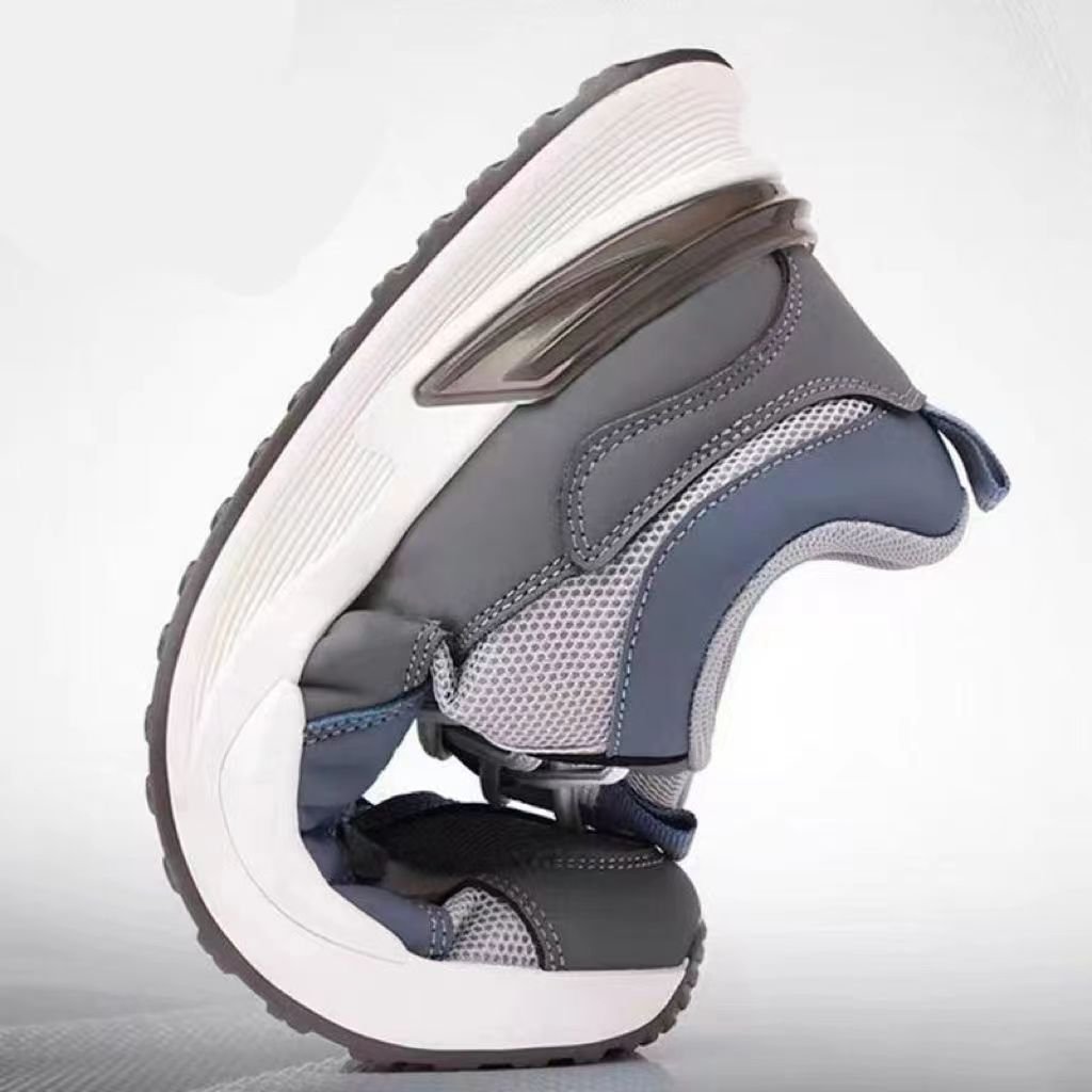 2024 Fashion new men's leisure sports increase walking shoes sports skateboard shoes lace-up walking shoes