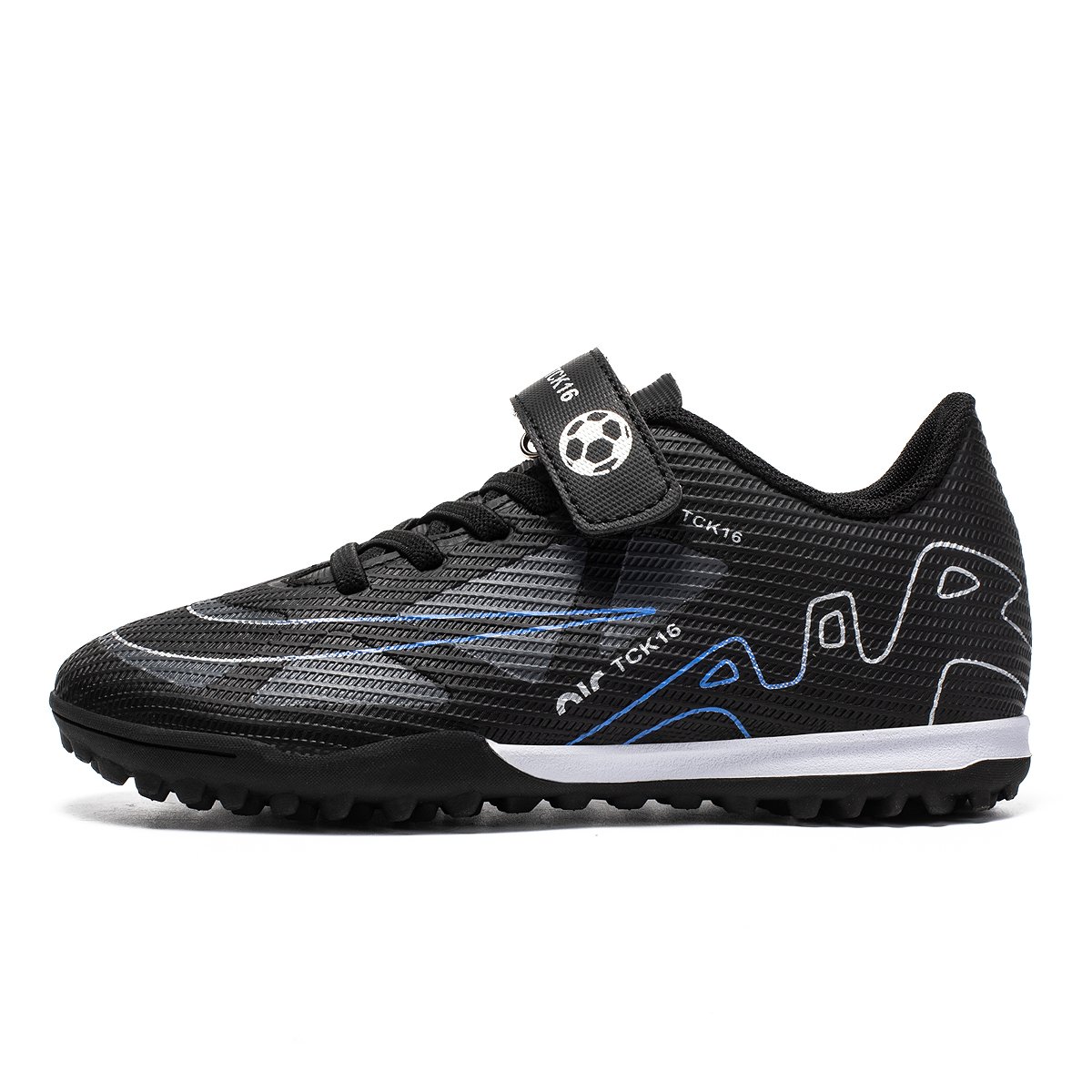 Wholesale Retail Professional Anti-Slip Soccer Shoes for Kids Free Lace Short TF Lawn Broken Nails Campus Training