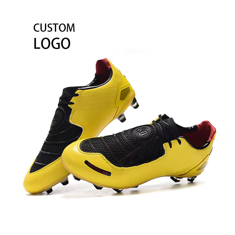 Hot Selling Brand Men's Football Boots Non-Slip Breathable Outdoor Sport Sneakers Summer Winter Compliant Soccer