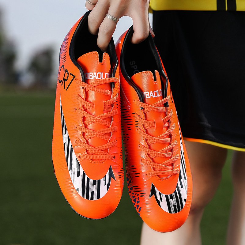 Soccer Shoes High-top Spikes Football Shoes for Professional Training Turf Indoor Ankle Boots Athletic football boots