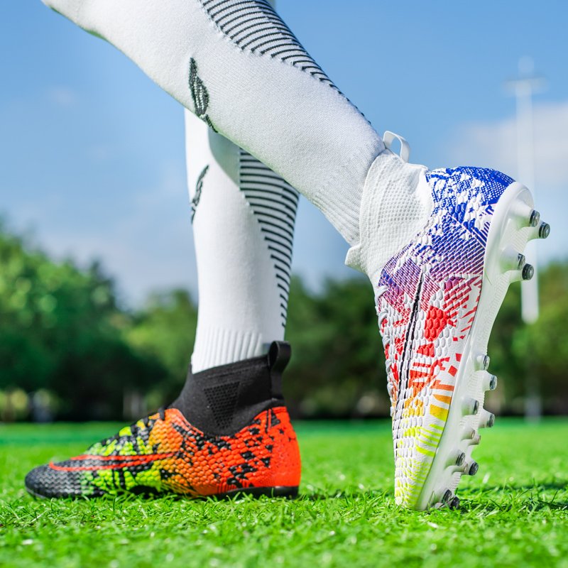 Hot Selling Soccer Cleat Oem Odm Factory Supply Fg/Tf Futebol Match Green Field Athletic Sport Running Man Women Soccer Shoes