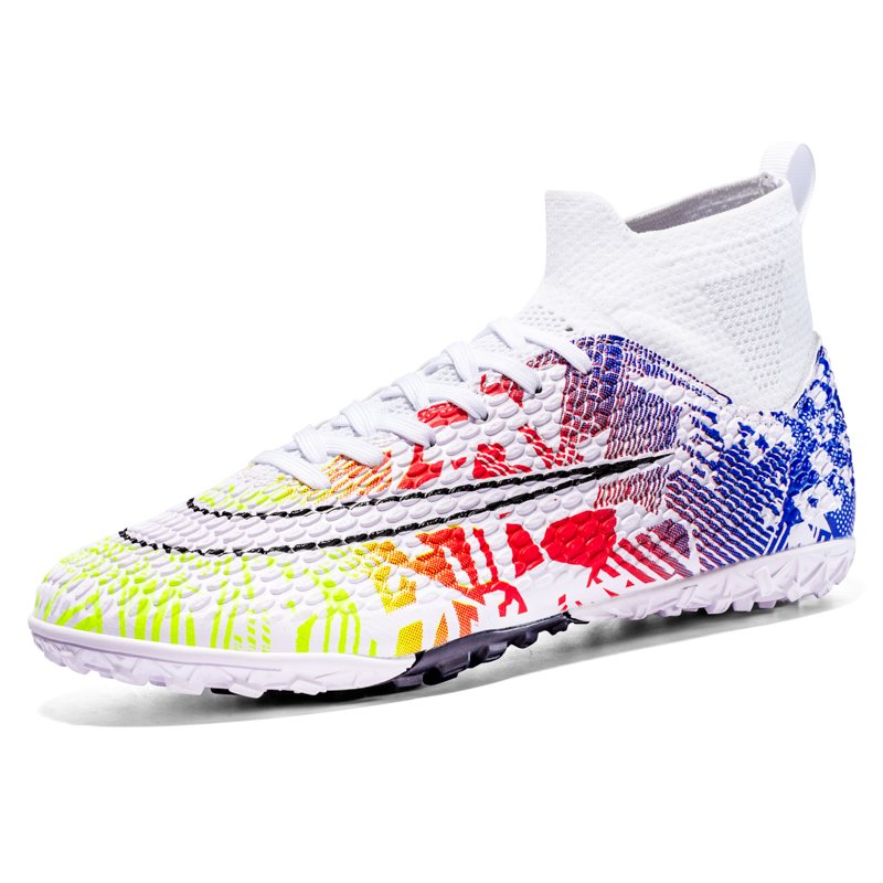 Hot Selling Soccer Cleat Oem Odm Factory Supply Fg/Tf Futebol Match Green Field Athletic Sport Running Man Women Soccer Shoes