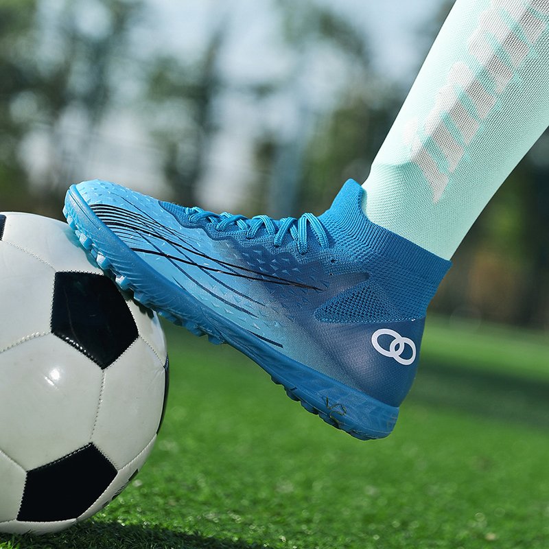 New Arrival Long Studs and Studless Soccer Shoes High Top Indoor Soccer Shoes for Men Outdoor Shoes
