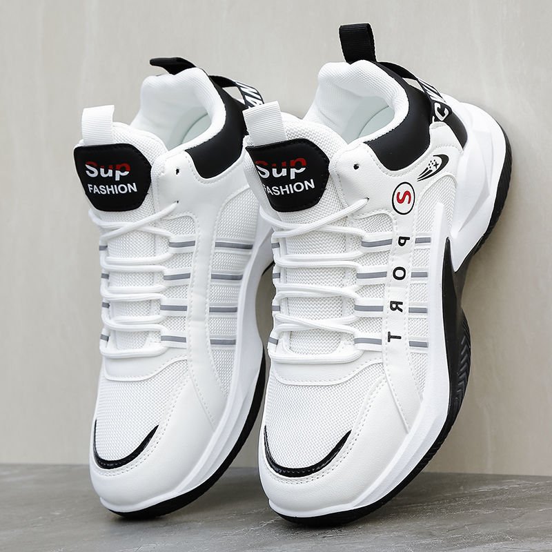 2024 new breathable sports casual shoes non-slip increase wear-resistant running shoes basketball shoes