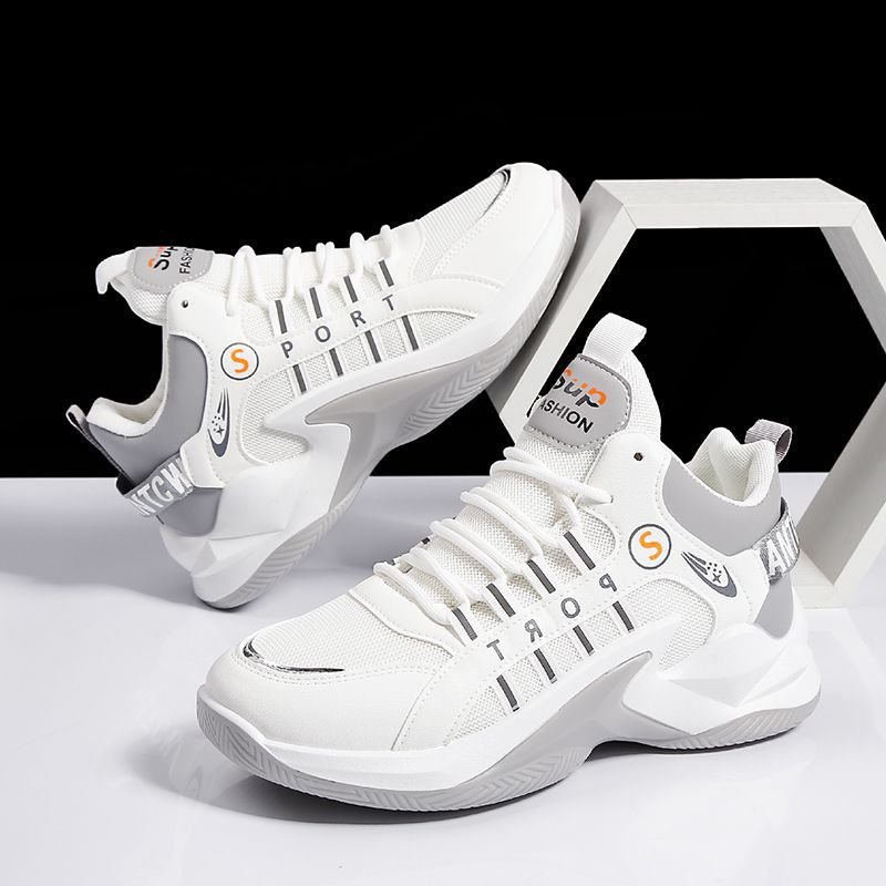 2024 new breathable sports casual shoes non-slip increase wear-resistant running shoes basketball shoes
