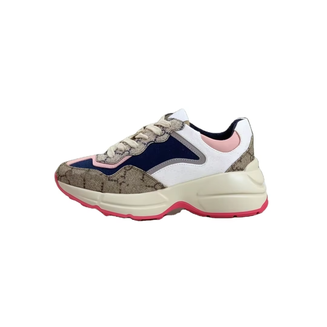 Top quality men's fashion Luxury sneakers Designer brand Men's casual shoes Unisex casual walking shoes