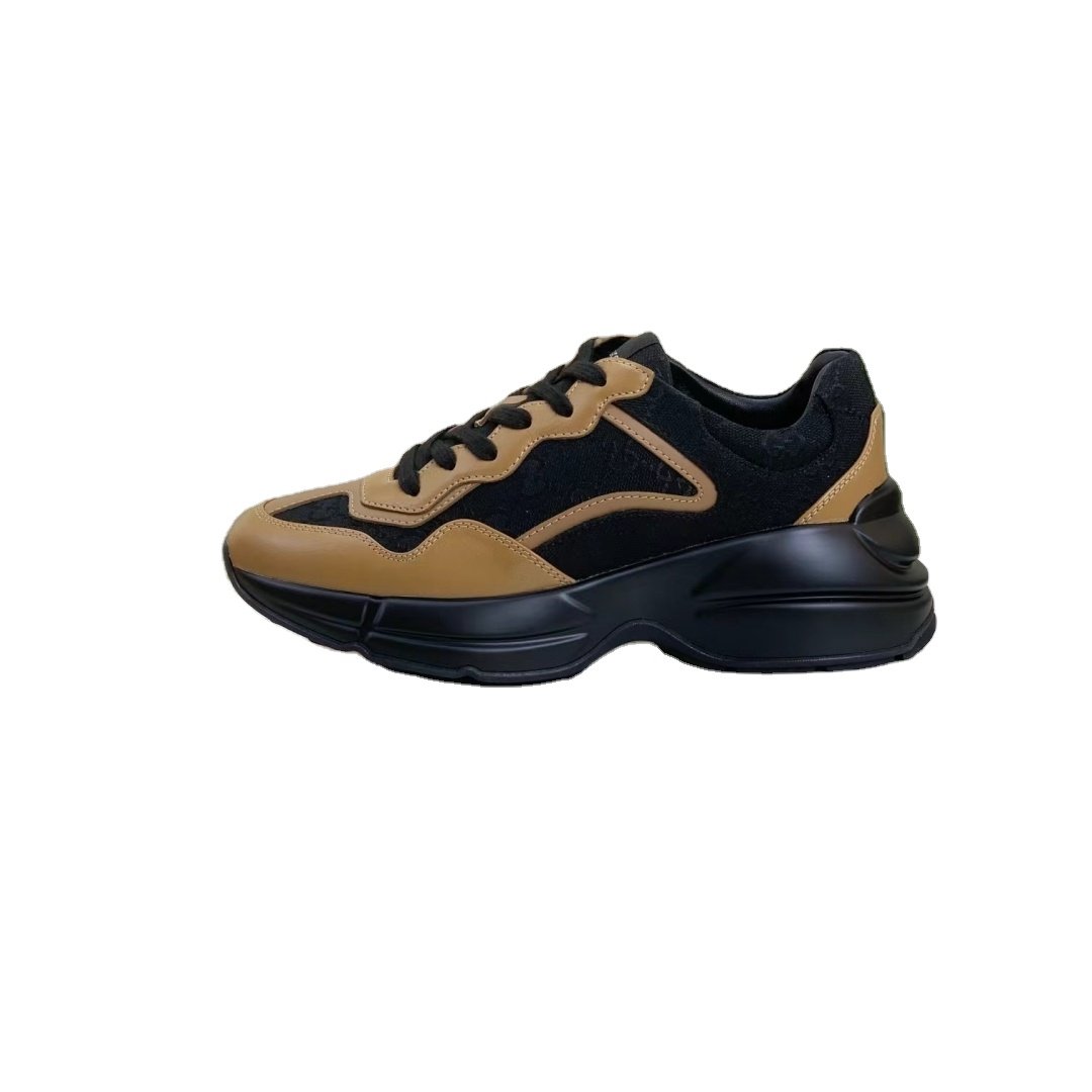Top quality men's fashion Luxury sneakers Designer brand Men's casual shoes Unisex casual walking shoes