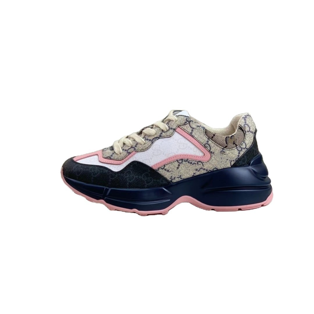 Top quality men's fashion Luxury sneakers Designer brand Men's casual shoes Unisex casual walking shoes