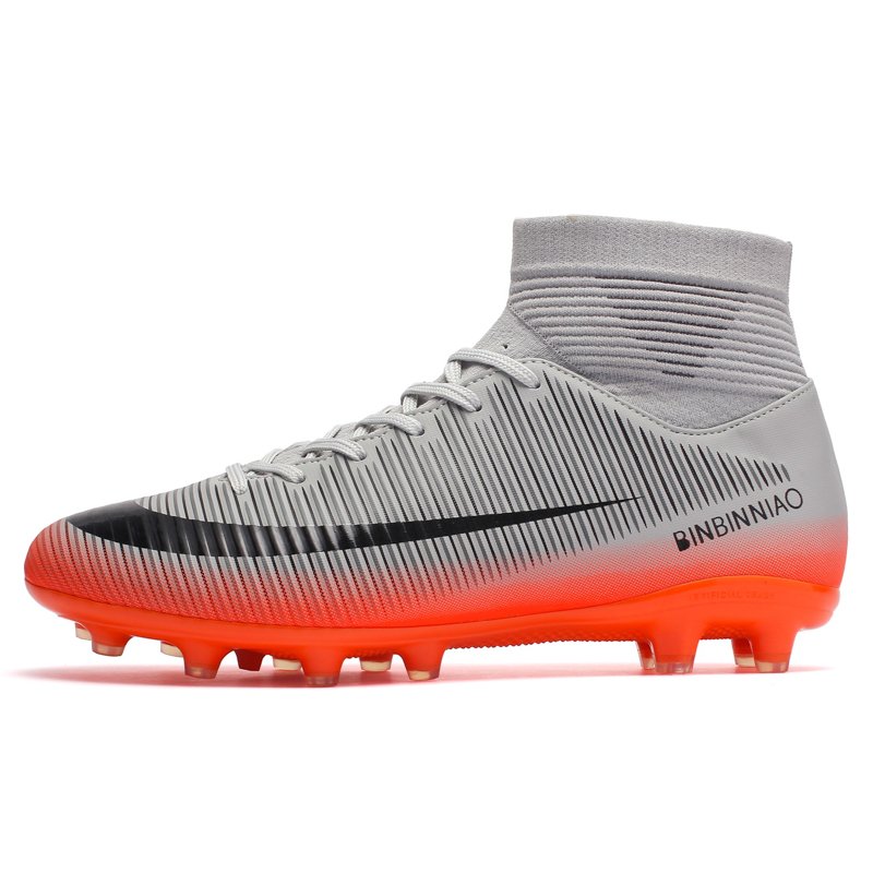 Classic comfortable football shoes New high top men's and women's football shoes anti-slip wear-resistant football shoes