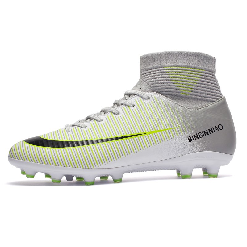 Classic comfortable football shoes New high top men's and women's football shoes anti-slip wear-resistant football shoes