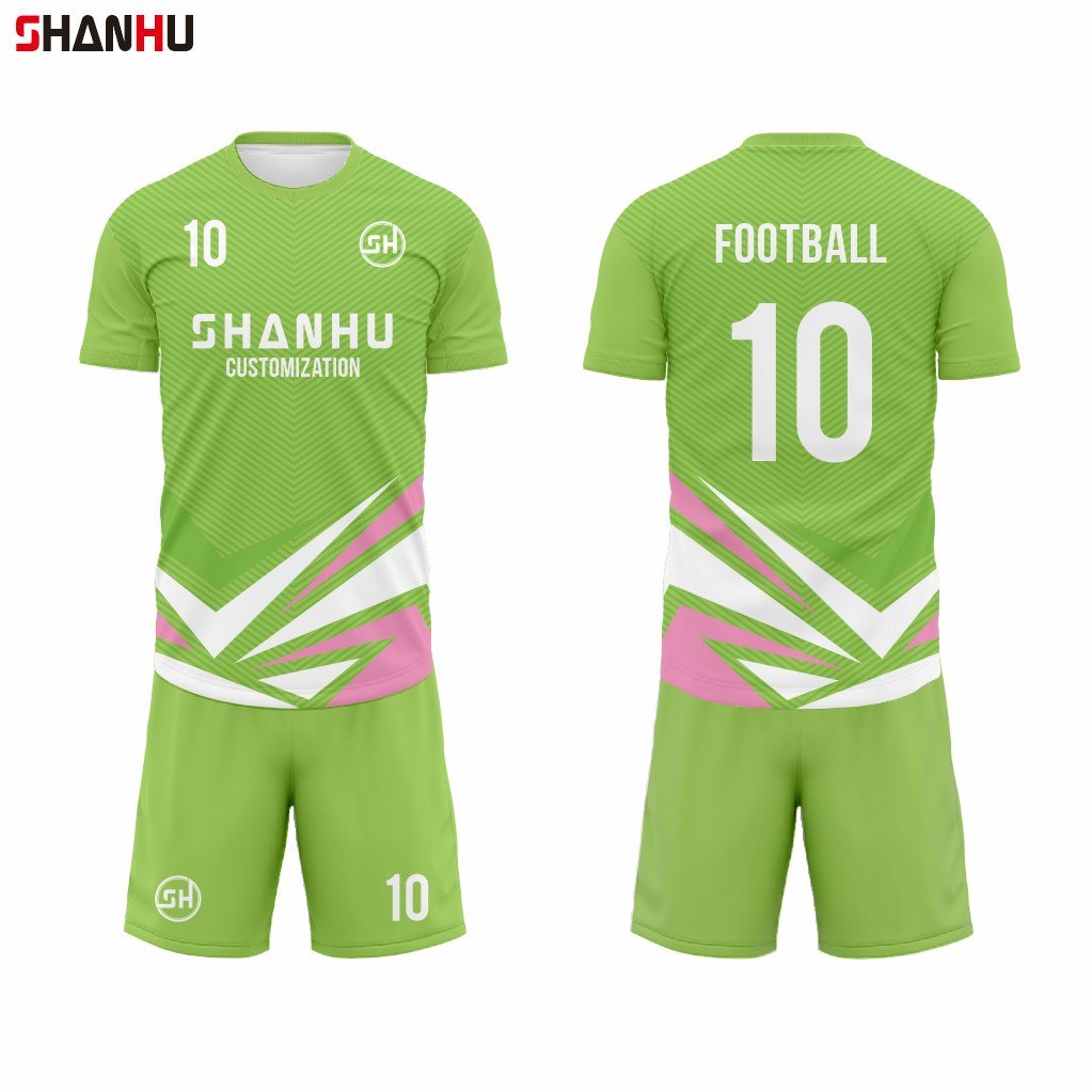 High School Uniform China Football Soccer Team Football Wear Shoe Sportswear Black And White Soccer Jersey