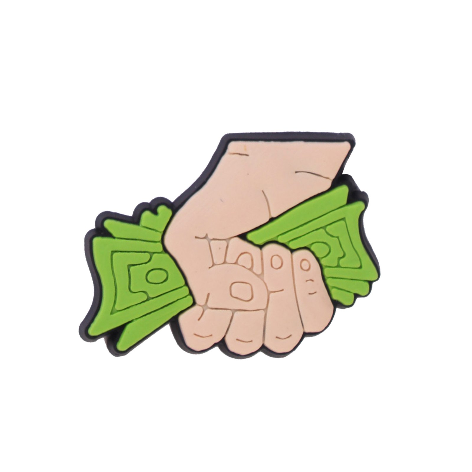 Good Luck 2023 New Arrival Wholesale PVC Custom Design Positive Meaningful Shoe Charms Decorations Accessories Hot Sale