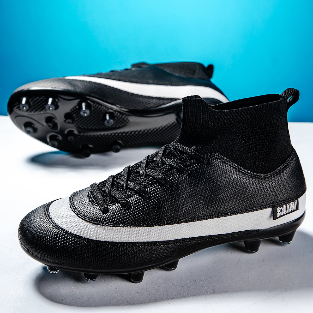 Classic Men's FG Anti-Skid Soccer Training Shoes for Teenagers Sports Running Shoes for All Seasons-Summer Winter Spring Autumn