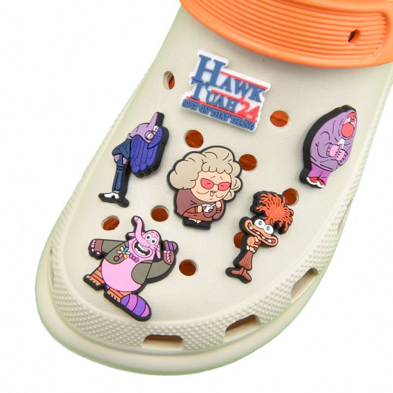Spot Goods clog charms shein inside out dog cat HK Jujutsu Kaisen Demon sport teams buckles for shoes