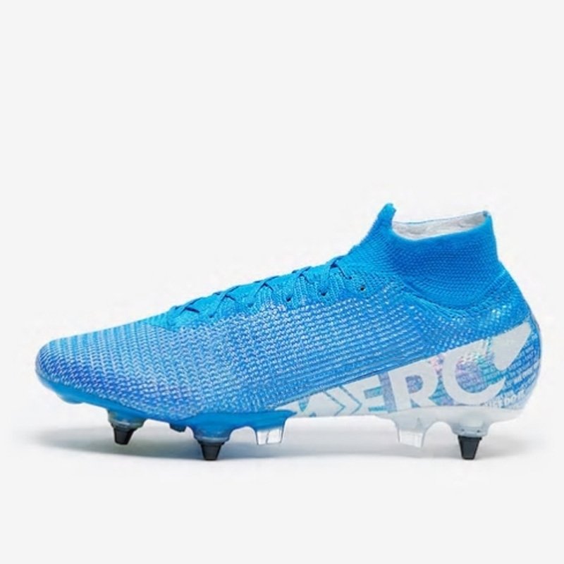 Factory Custom Men Football Boots Kids Training Soccer Shoes high ankle SG Turf Soccer Cleats drop shipping