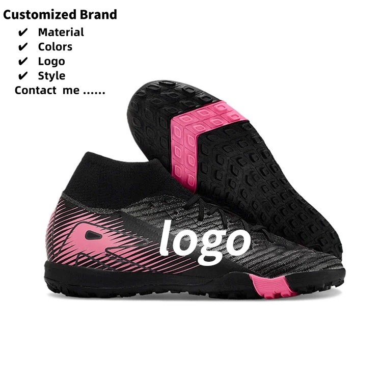 FREE SAMPLE Anti slip Superfly Soccer Shoes Turf Cleats Non-slip Football Men Sneaker Outdoor Grass Training Baseball Shoe