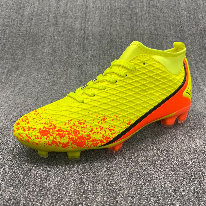 Mammon Factory Customize Buy Most Popular Cheap New High Top Ankle Fg Cleats Oem Soccer Shoes Football Boots For Men