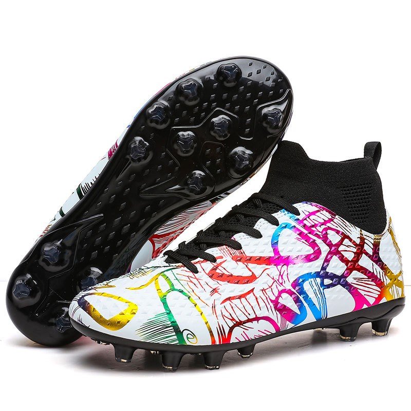 Wholesale Professional Men's Football Shoes High quality charm china OEM manufacturing Big Boys Soccer shoes Boot