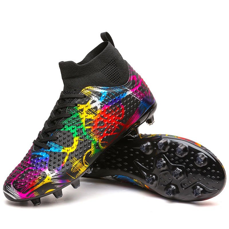 Wholesale Professional Men's Football Shoes High quality charm china OEM manufacturing Big Boys Soccer shoes Boot