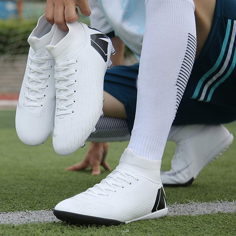 Sock Ankle Care Performance Outdoor Indoor Competition Training Soccer Football Boots Cleats Men Boys Athletic Sneaker Shoes