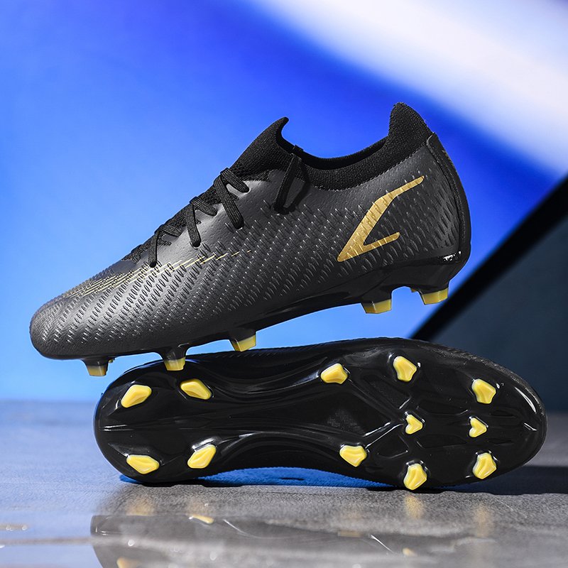 2024 New Adult Professional Soccer Shoes Youth Turf Football Boots Cross-Border Spiky Breathable Sports Shoes for Summer Games